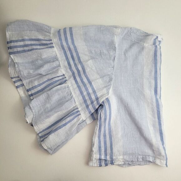 BP ruffled bell sleeve peasant blouse - Picture 6 of 7